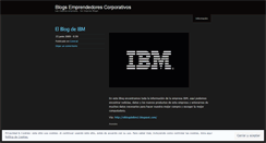 Desktop Screenshot of emprendecorp.wordpress.com