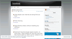 Desktop Screenshot of newtechtrend.wordpress.com