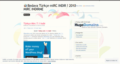 Desktop Screenshot of mircindirme.wordpress.com