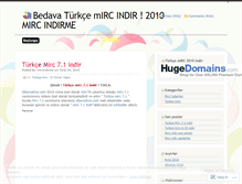 Tablet Screenshot of mircindirme.wordpress.com