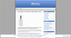 Desktop Screenshot of mercuryse7en.wordpress.com