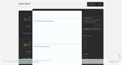 Desktop Screenshot of bluthworld.wordpress.com