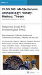 Mobile Screenshot of clss360medarch.wordpress.com