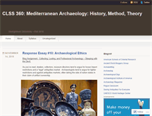 Tablet Screenshot of clss360medarch.wordpress.com