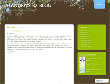 Tablet Screenshot of alandrakb2.wordpress.com