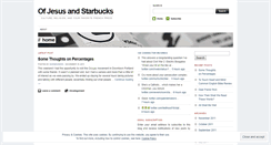 Desktop Screenshot of jesusandstarbucks.wordpress.com