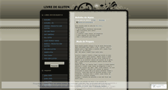 Desktop Screenshot of livredegluten.wordpress.com