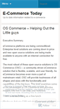 Mobile Screenshot of ecommerce2day.wordpress.com