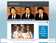 Tablet Screenshot of jhieu.wordpress.com