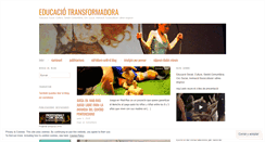 Desktop Screenshot of educaciotransformadora.wordpress.com