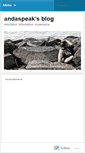 Mobile Screenshot of andaspeak.wordpress.com
