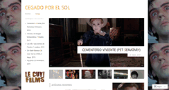Desktop Screenshot of cegadoporelsol.wordpress.com