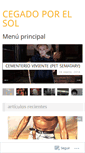 Mobile Screenshot of cegadoporelsol.wordpress.com
