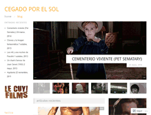 Tablet Screenshot of cegadoporelsol.wordpress.com