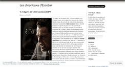 Desktop Screenshot of leschroniquesdescobar56.wordpress.com