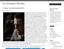 Tablet Screenshot of leschroniquesdescobar56.wordpress.com