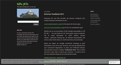 Desktop Screenshot of gifujets.wordpress.com
