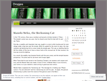 Tablet Screenshot of dropjes.wordpress.com