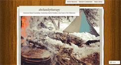 Desktop Screenshot of abcfamilytherapy.wordpress.com