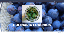 Desktop Screenshot of culinariaeugenius.wordpress.com