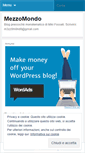 Mobile Screenshot of mezzomondo.wordpress.com