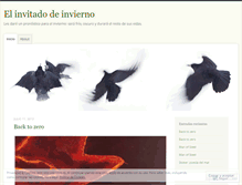 Tablet Screenshot of invitadodeinvierno.wordpress.com