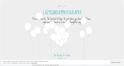 Desktop Screenshot of lazysundayphotos.wordpress.com