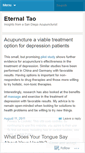 Mobile Screenshot of eternaltao.wordpress.com