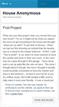 Mobile Screenshot of houseanonymous.wordpress.com
