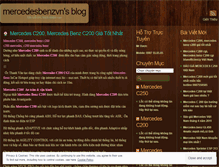 Tablet Screenshot of mercedesbenzvn.wordpress.com