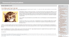 Desktop Screenshot of forewordcommunications.wordpress.com
