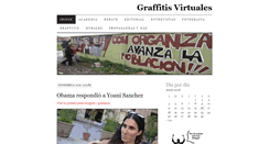 Desktop Screenshot of grafitisvirtuales.wordpress.com
