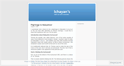 Desktop Screenshot of ichayan.wordpress.com