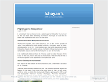 Tablet Screenshot of ichayan.wordpress.com