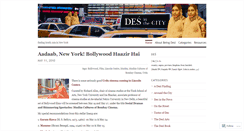 Desktop Screenshot of desinthecity.wordpress.com