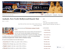 Tablet Screenshot of desinthecity.wordpress.com