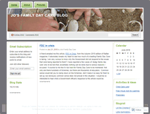 Tablet Screenshot of josfamilydaycare.wordpress.com