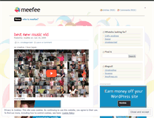 Tablet Screenshot of meefee.wordpress.com