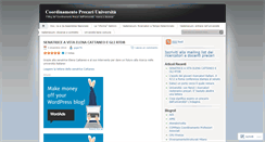 Desktop Screenshot of coordinamentoprecariuniversita.wordpress.com