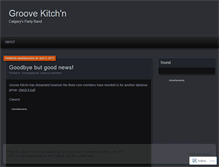 Tablet Screenshot of groovekitchn.wordpress.com