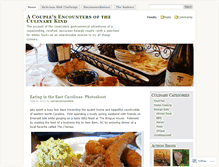 Tablet Screenshot of culinaryencounters.wordpress.com