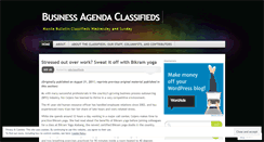 Desktop Screenshot of mbclassifiedwedsun.wordpress.com