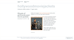 Desktop Screenshot of hollywoodmoviejackets.wordpress.com
