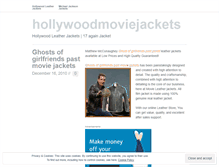 Tablet Screenshot of hollywoodmoviejackets.wordpress.com