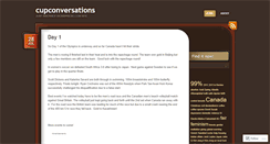 Desktop Screenshot of cupconversations.wordpress.com