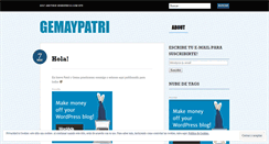 Desktop Screenshot of gemaypatri.wordpress.com