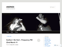 Tablet Screenshot of 4series.wordpress.com