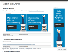 Tablet Screenshot of missinthekitchen.wordpress.com