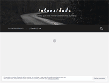Tablet Screenshot of intensidade.wordpress.com