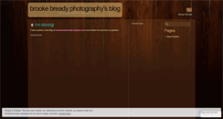 Desktop Screenshot of brookebready.wordpress.com